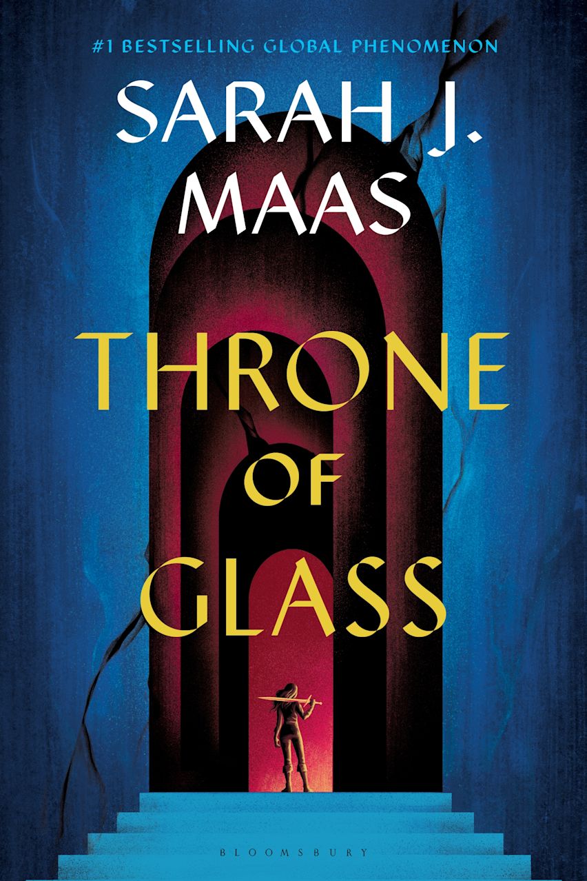 Throne of Glass by Sarah J. Maas — book cover